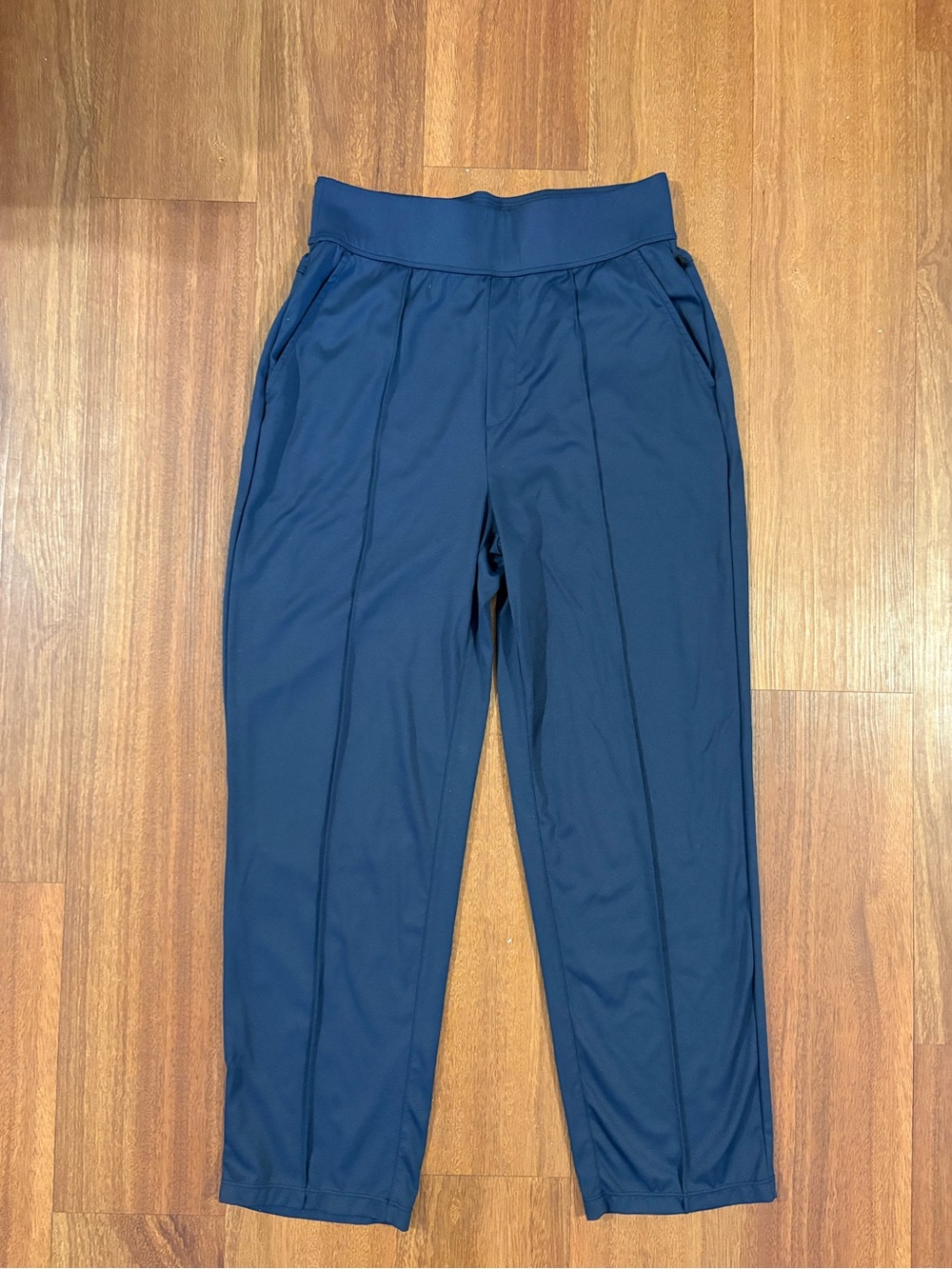 Halara Navy Pull-On Ankle Pants XS Petite